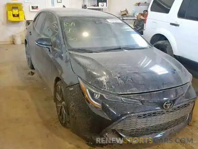 1 Photograph of a damaged car JTNK4RBE5K3035351 TOYOTA COROLLA 2019