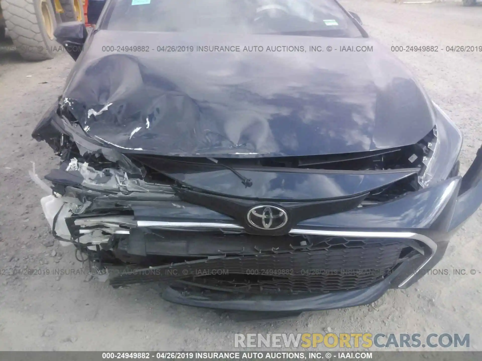 6 Photograph of a damaged car JTNK4RBE5K3037102 TOYOTA COROLLA 2019