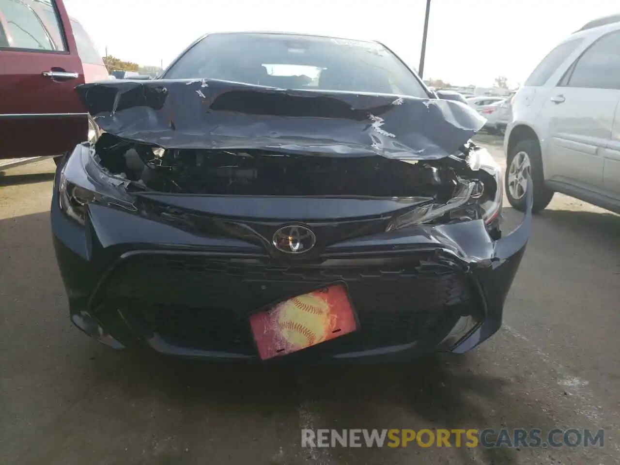 9 Photograph of a damaged car JTNK4RBE5K3039559 TOYOTA COROLLA 2019