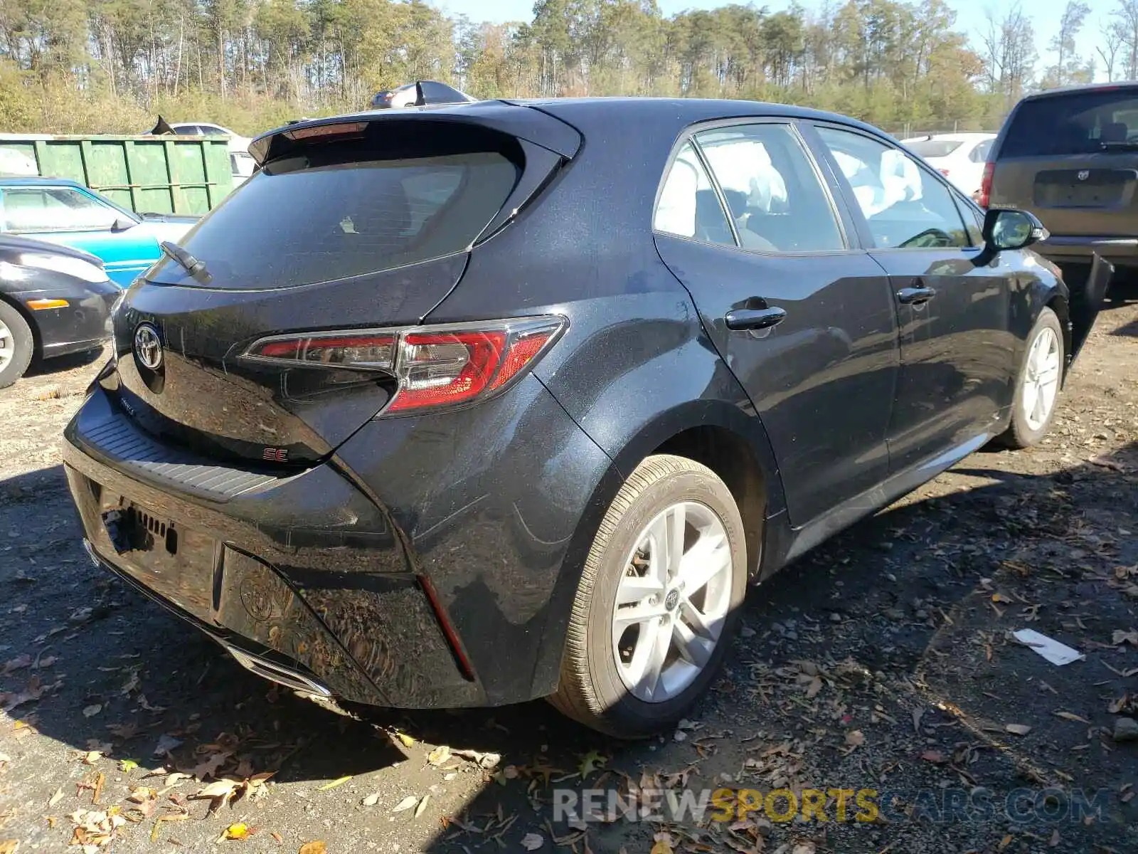 4 Photograph of a damaged car JTNK4RBE5K3041991 TOYOTA COROLLA 2019