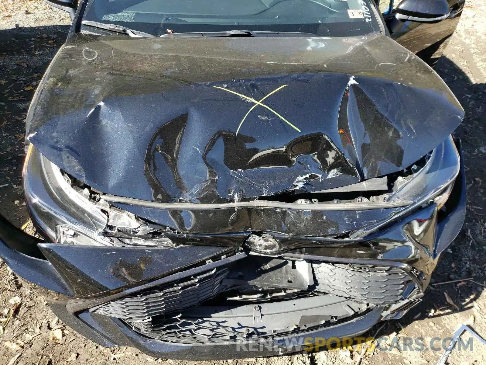7 Photograph of a damaged car JTNK4RBE5K3041991 TOYOTA COROLLA 2019