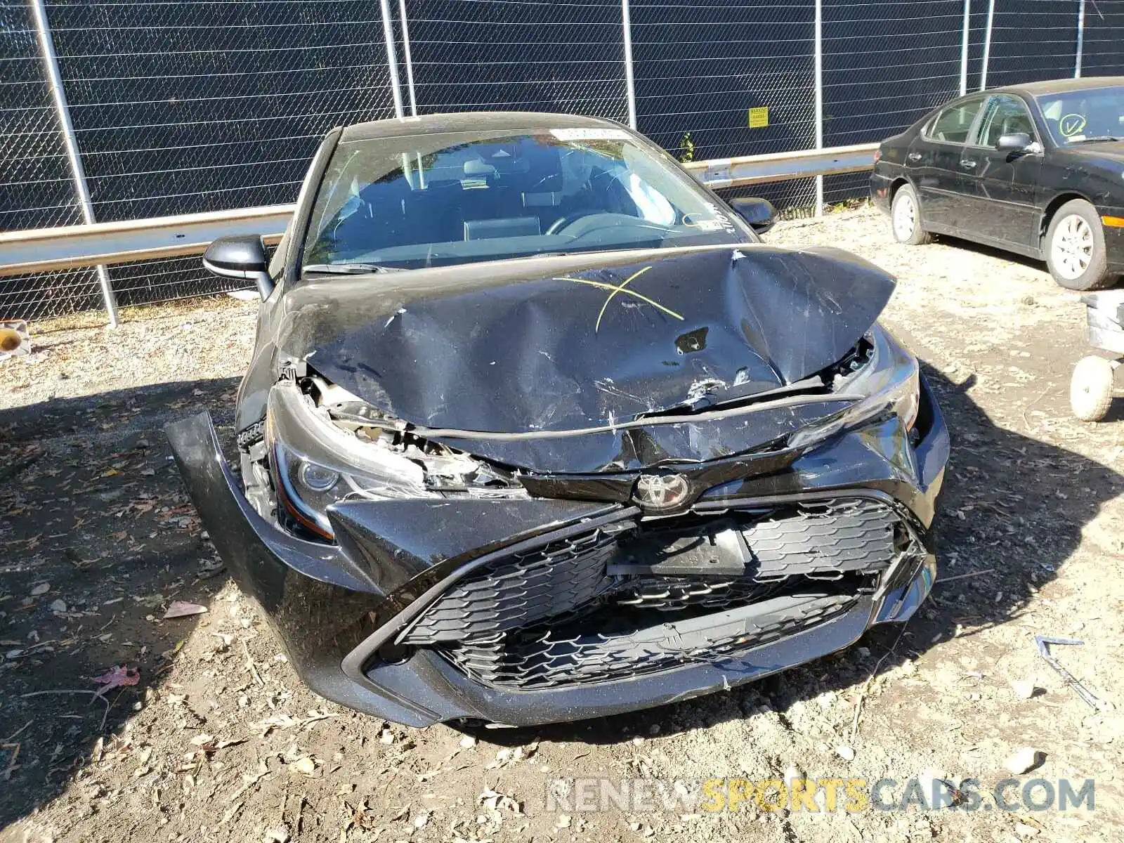 9 Photograph of a damaged car JTNK4RBE5K3041991 TOYOTA COROLLA 2019