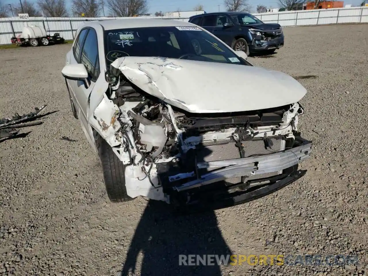 9 Photograph of a damaged car JTNK4RBE5K3043952 TOYOTA COROLLA 2019