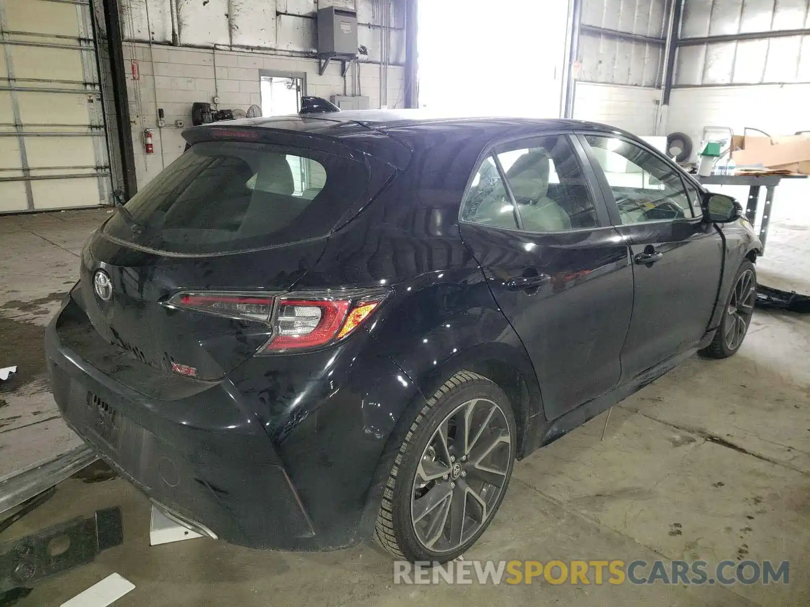 4 Photograph of a damaged car JTNK4RBE5K3044812 TOYOTA COROLLA 2019