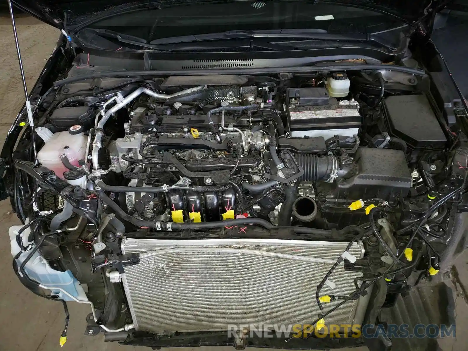 7 Photograph of a damaged car JTNK4RBE5K3044812 TOYOTA COROLLA 2019