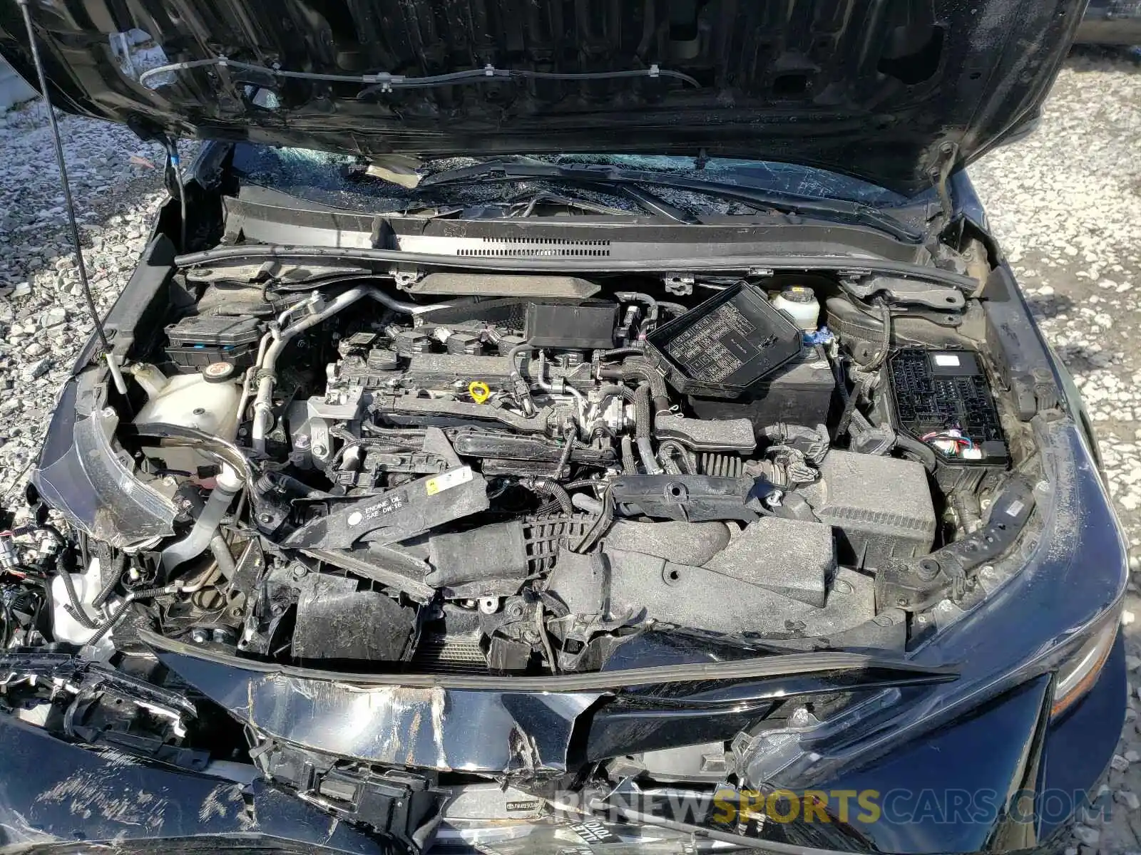 7 Photograph of a damaged car JTNK4RBE5K3048892 TOYOTA COROLLA 2019