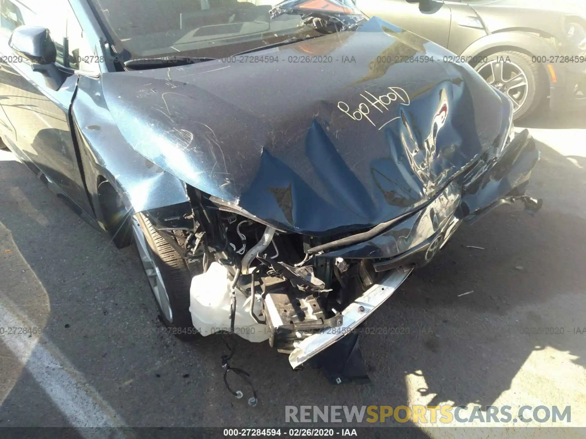 6 Photograph of a damaged car JTNK4RBE5K3049301 TOYOTA COROLLA 2019