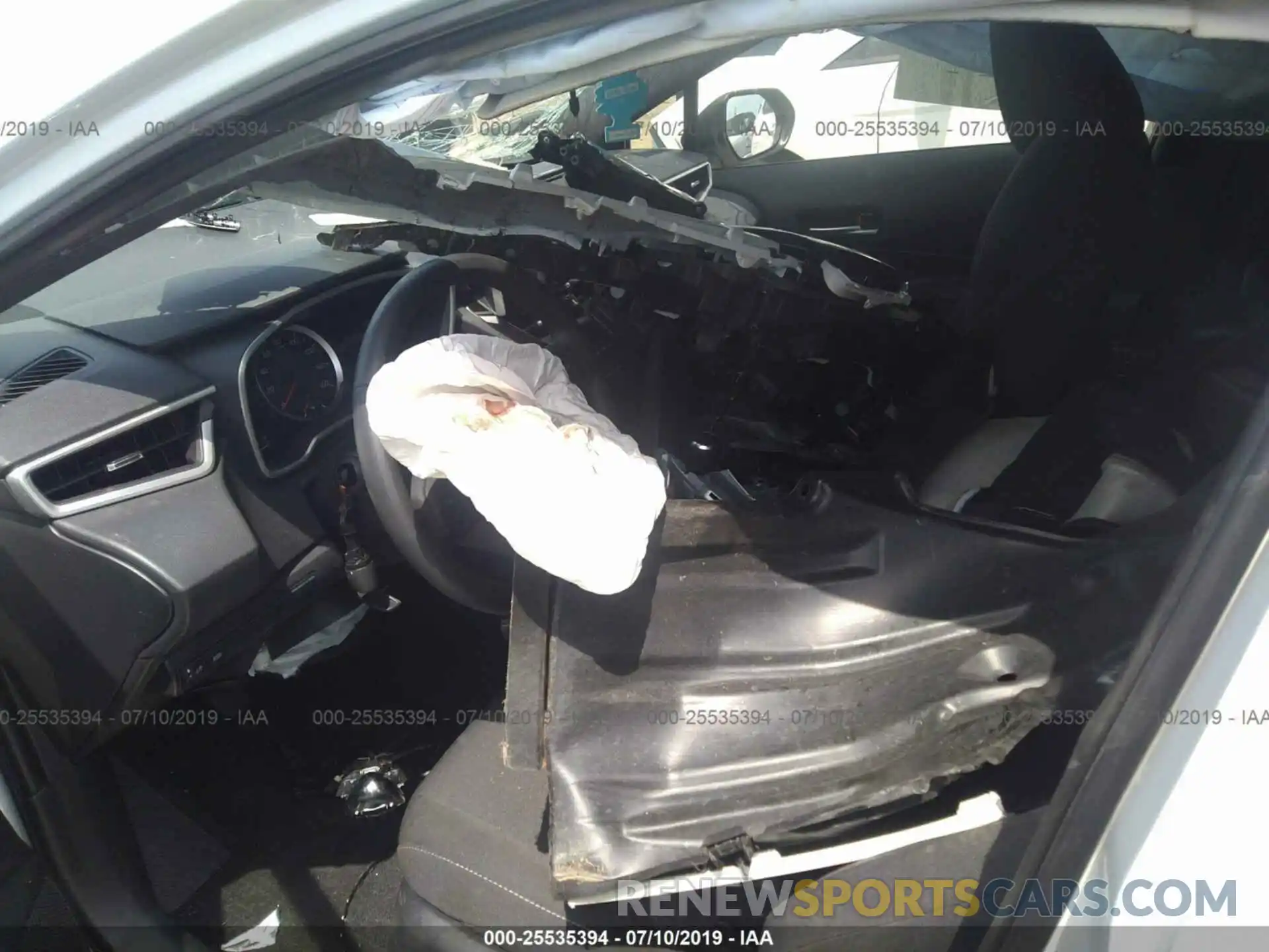 5 Photograph of a damaged car JTNK4RBE5K3049900 TOYOTA COROLLA 2019