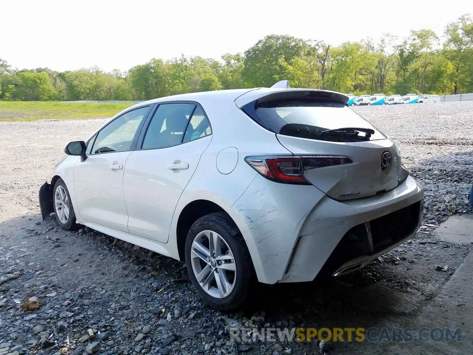 3 Photograph of a damaged car JTNK4RBE5K3051176 TOYOTA COROLLA 2019