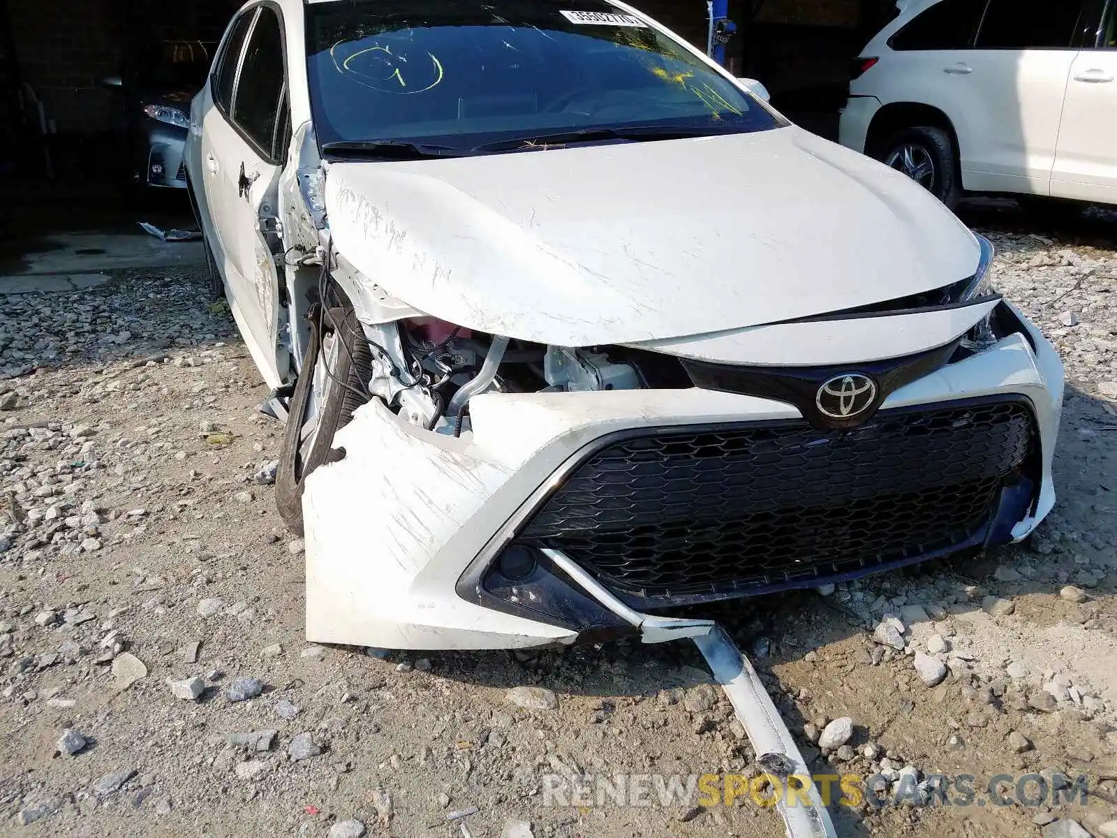 9 Photograph of a damaged car JTNK4RBE5K3051176 TOYOTA COROLLA 2019