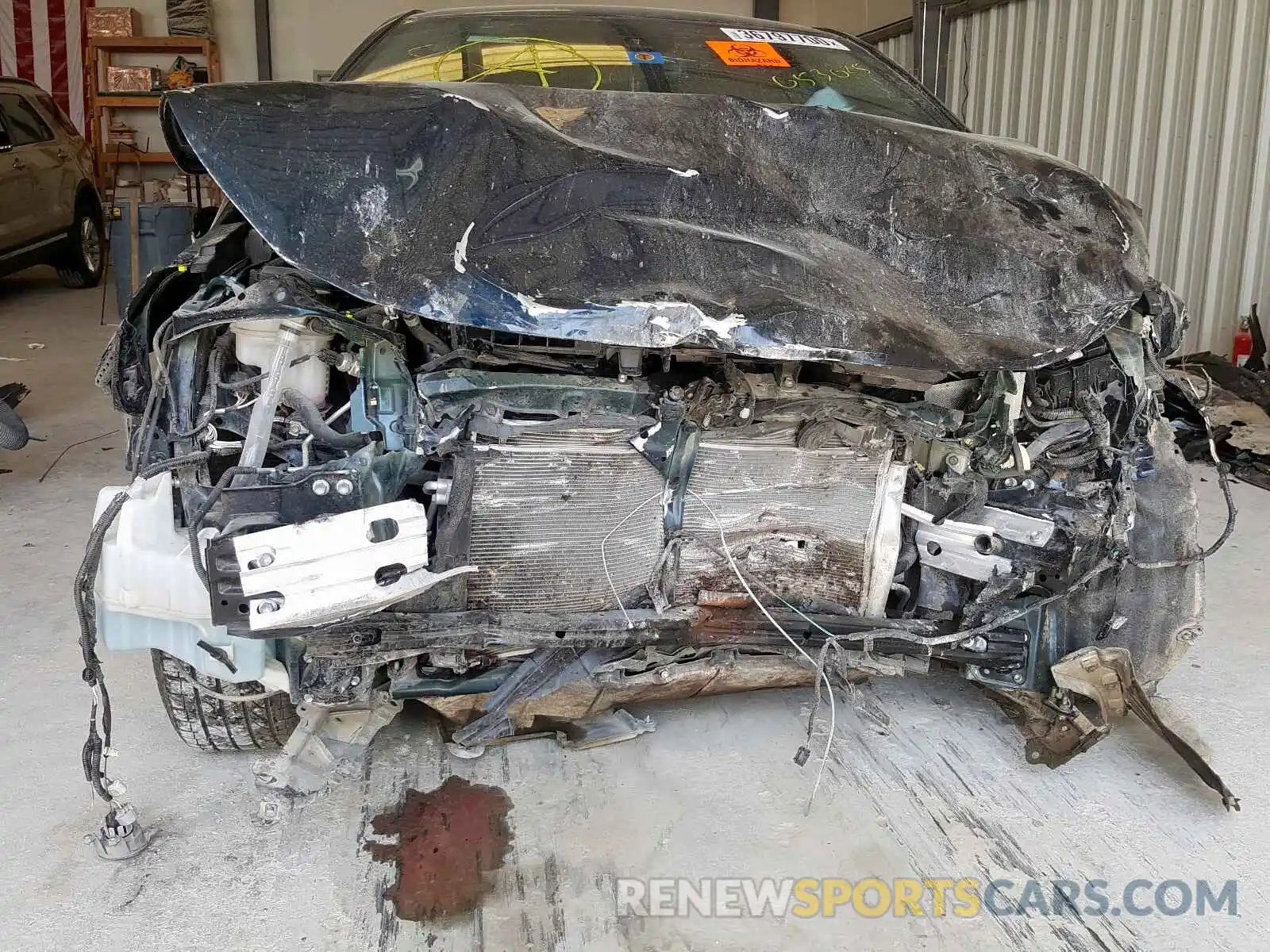 9 Photograph of a damaged car JTNK4RBE5K3053025 TOYOTA COROLLA 2019