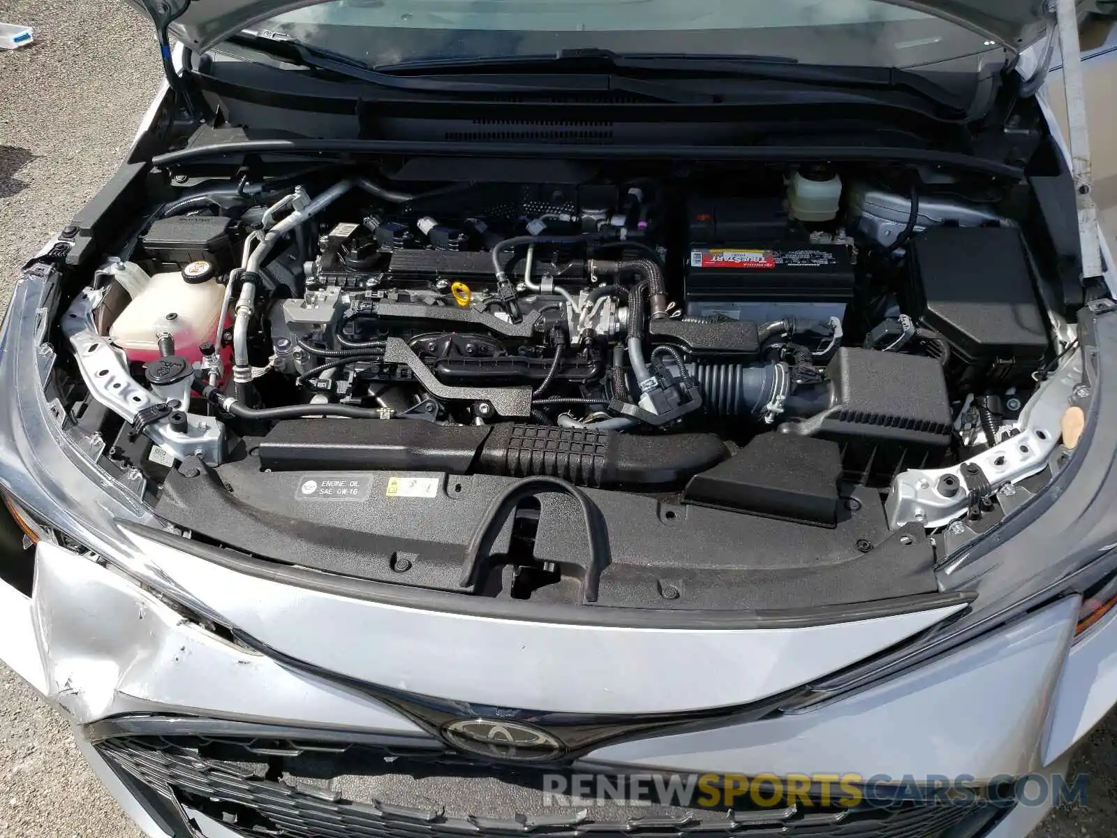 7 Photograph of a damaged car JTNK4RBE5K3053753 TOYOTA COROLLA 2019