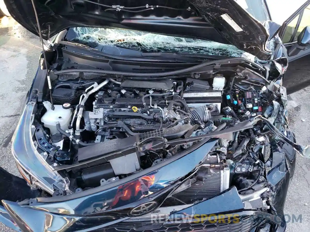 7 Photograph of a damaged car JTNK4RBE5K3054059 TOYOTA COROLLA 2019