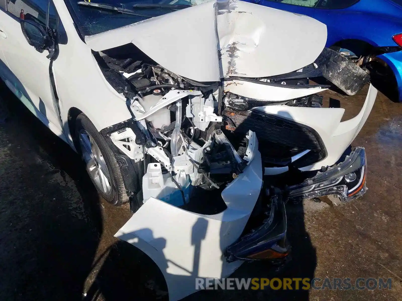 9 Photograph of a damaged car JTNK4RBE5K3055891 TOYOTA COROLLA 2019