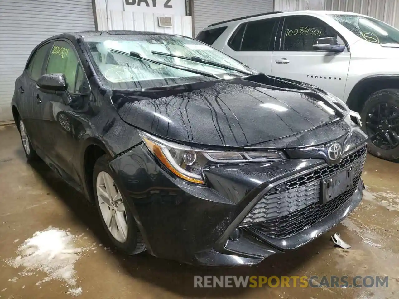 1 Photograph of a damaged car JTNK4RBE5K3057320 TOYOTA COROLLA 2019