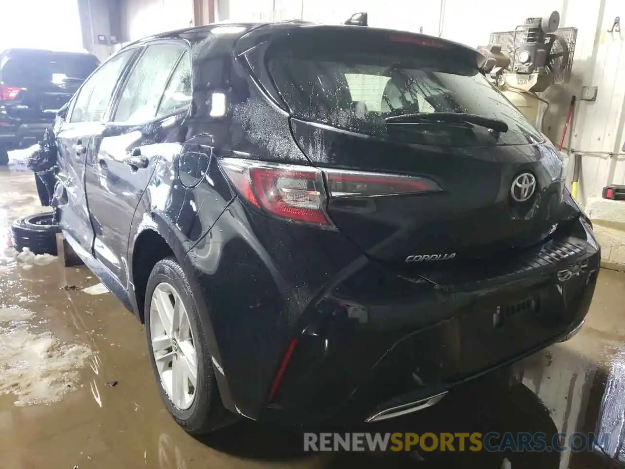 3 Photograph of a damaged car JTNK4RBE5K3057320 TOYOTA COROLLA 2019