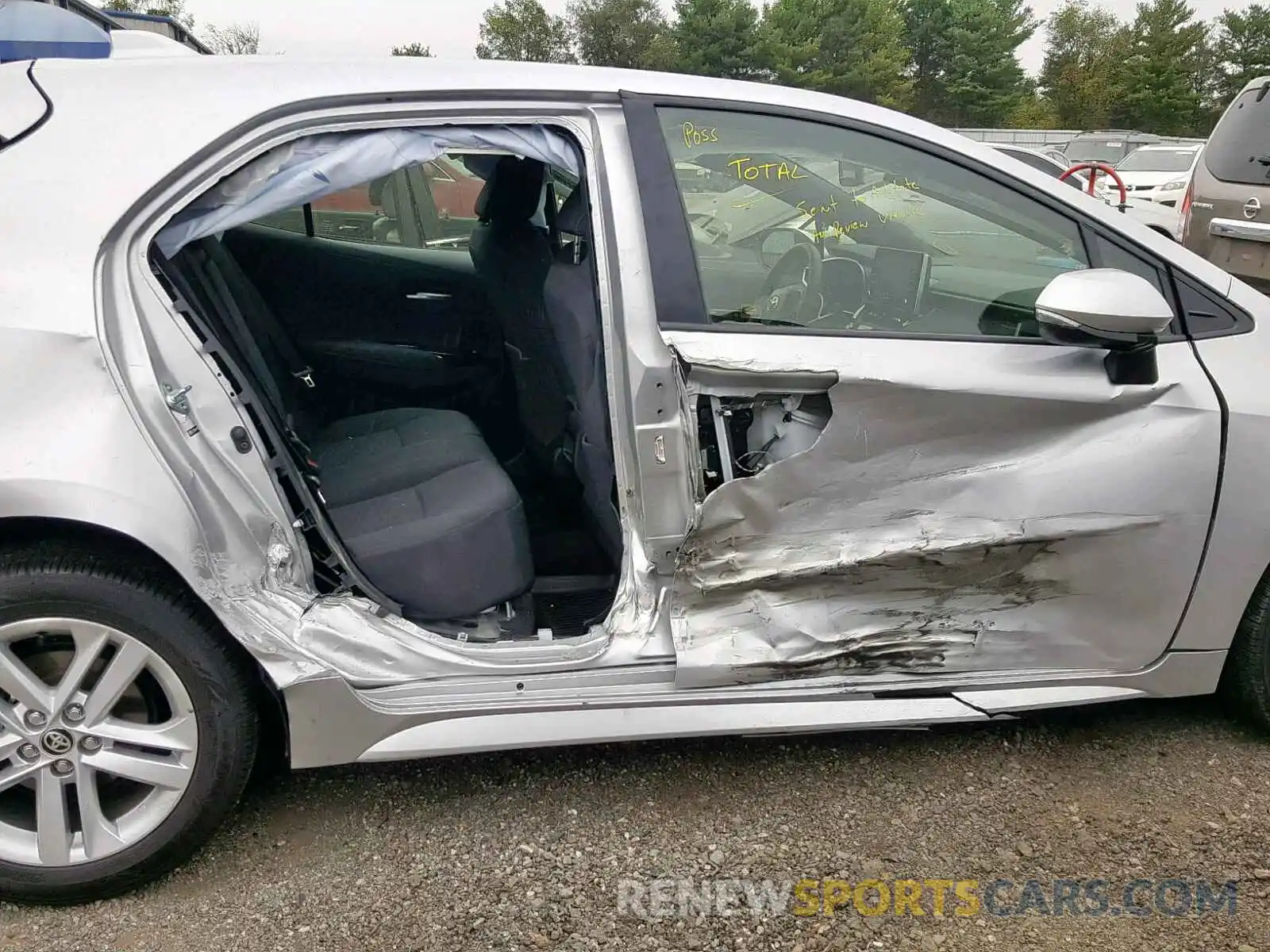 9 Photograph of a damaged car JTNK4RBE5K3057981 TOYOTA COROLLA 2019