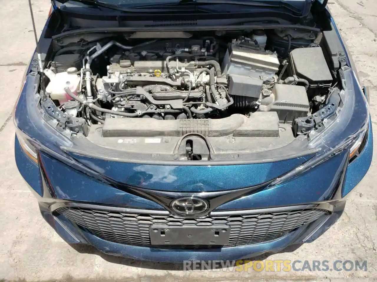 7 Photograph of a damaged car JTNK4RBE5K3058127 TOYOTA COROLLA 2019