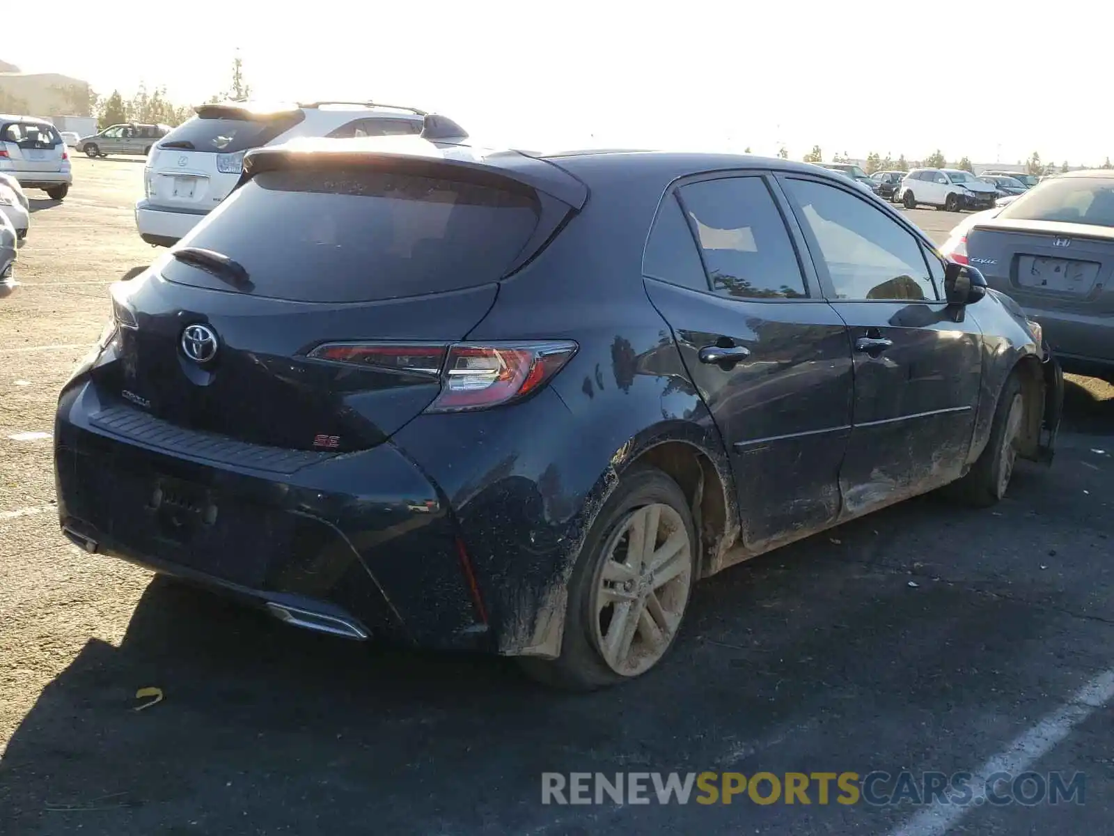 4 Photograph of a damaged car JTNK4RBE5K3058922 TOYOTA COROLLA 2019