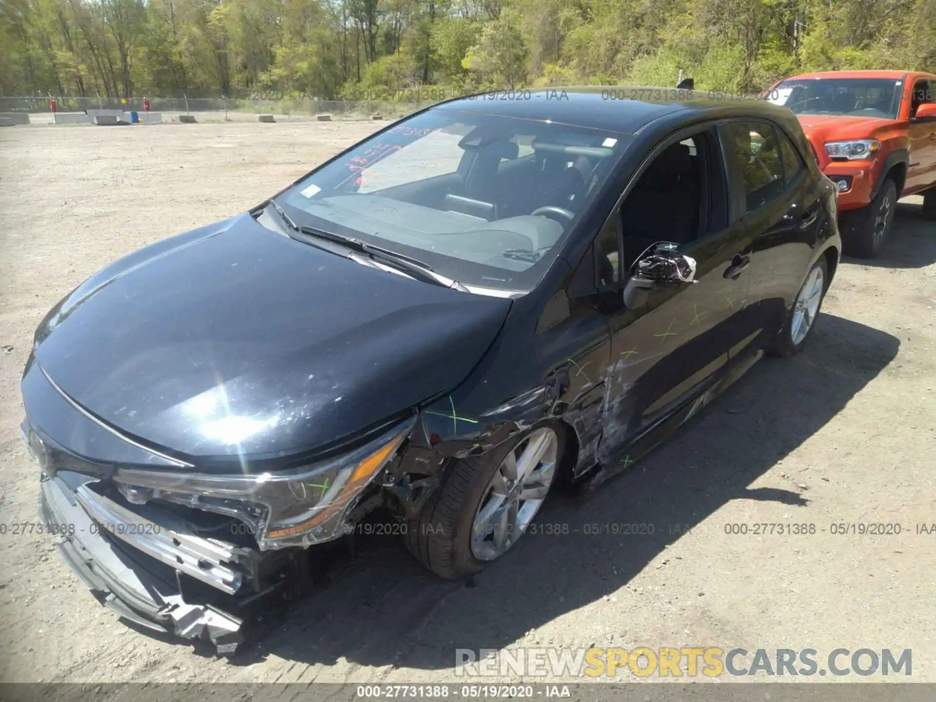 6 Photograph of a damaged car JTNK4RBE5K3060122 TOYOTA COROLLA 2019