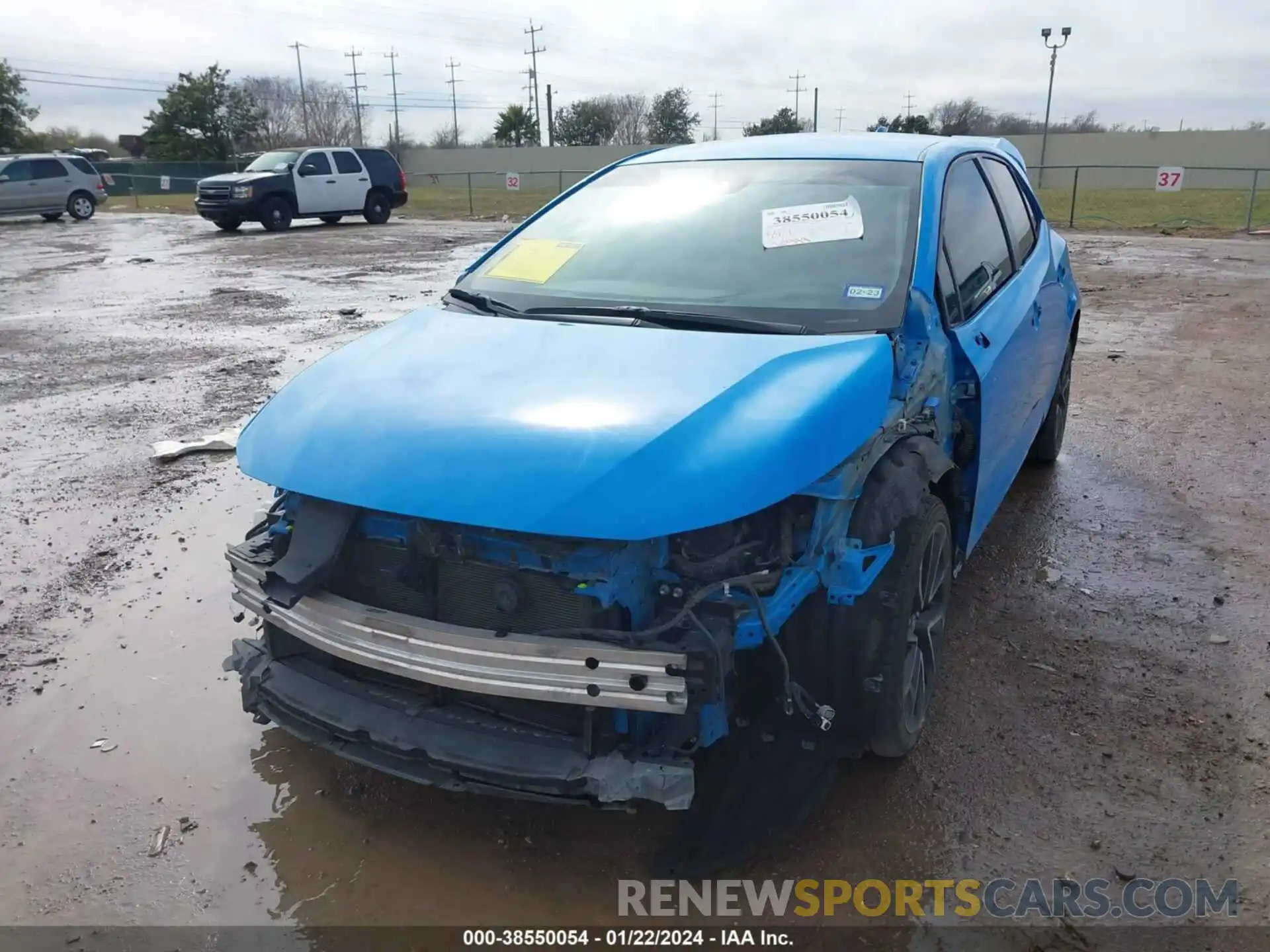 6 Photograph of a damaged car JTNK4RBE5K3063389 TOYOTA COROLLA 2019