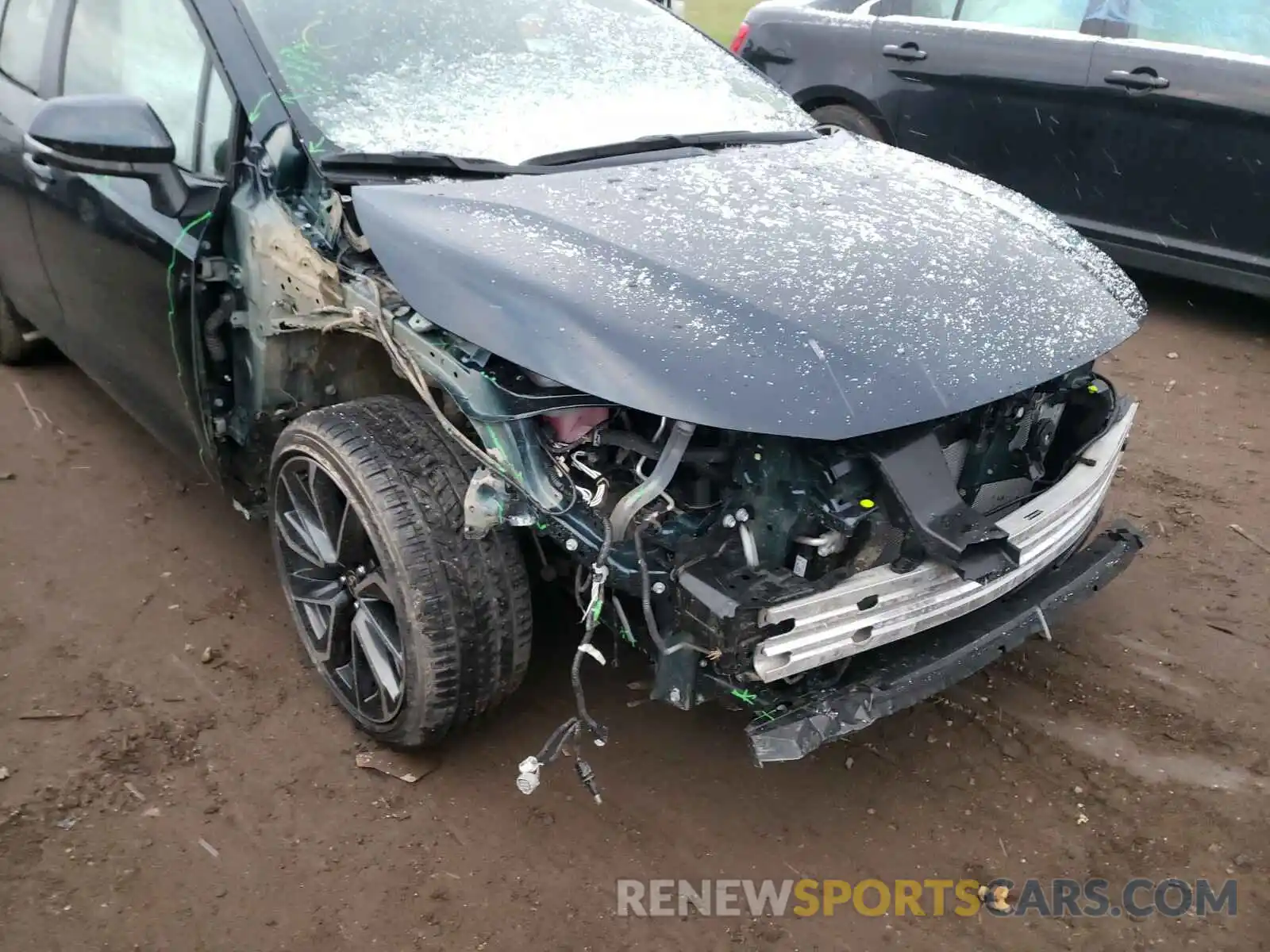 9 Photograph of a damaged car JTNK4RBE5K3064770 TOYOTA COROLLA 2019