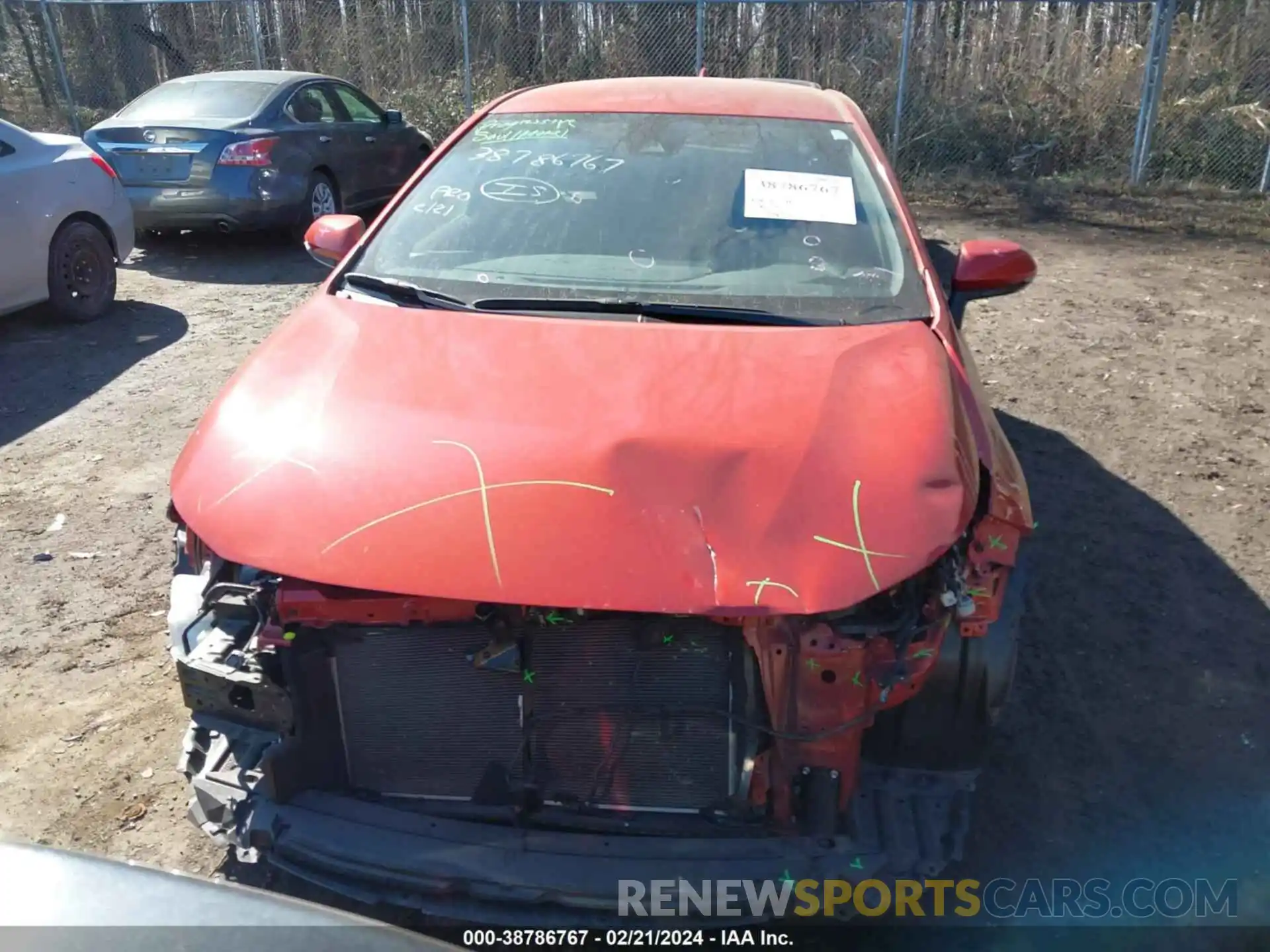 13 Photograph of a damaged car JTNK4RBE5K3066549 TOYOTA COROLLA 2019