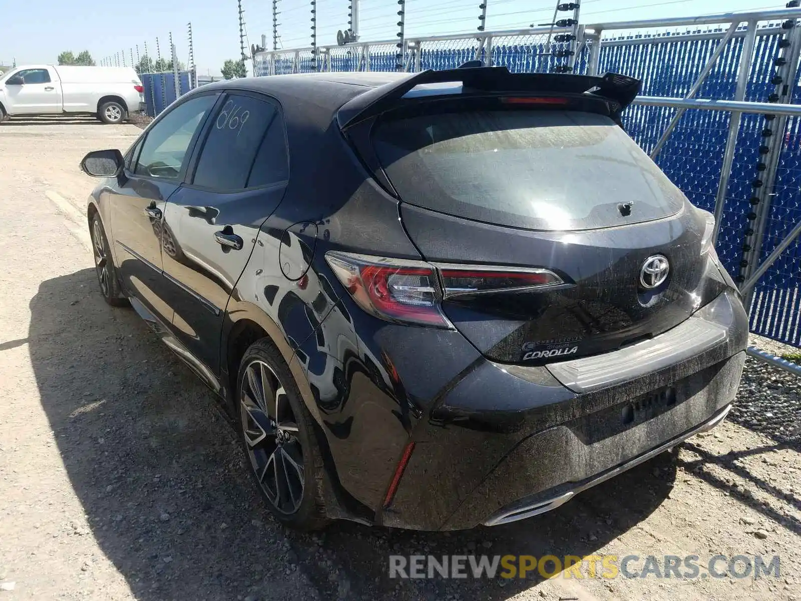 3 Photograph of a damaged car JTNK4RBE5K3066857 TOYOTA COROLLA 2019