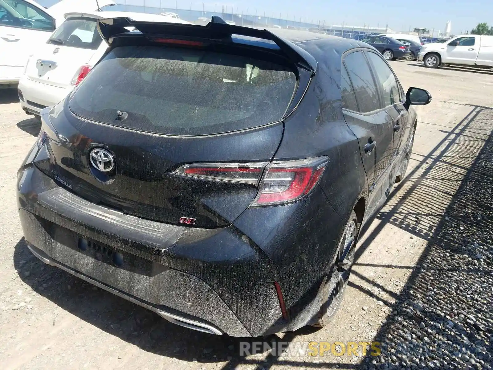 4 Photograph of a damaged car JTNK4RBE5K3066857 TOYOTA COROLLA 2019