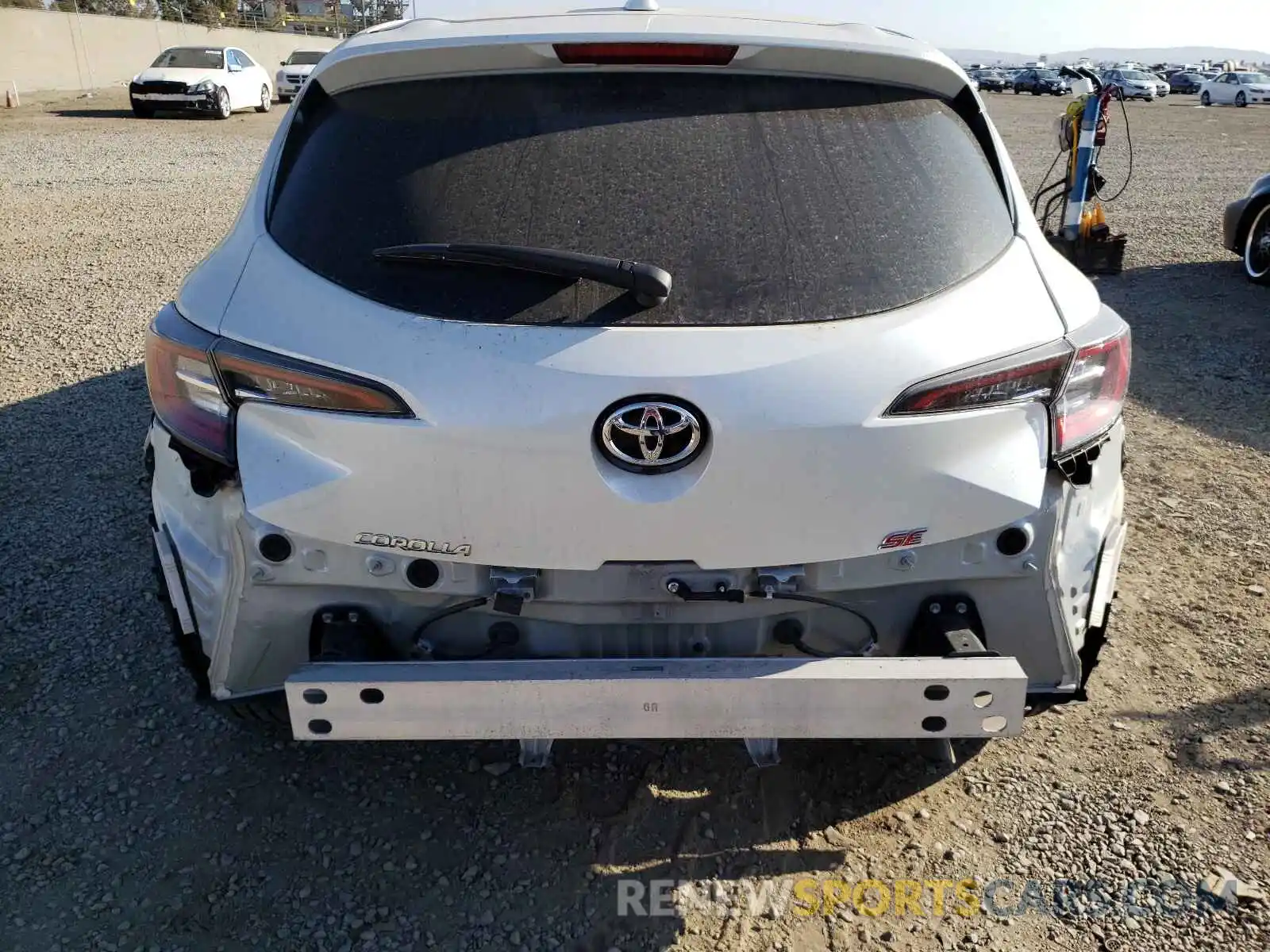 9 Photograph of a damaged car JTNK4RBE5K3070097 TOYOTA COROLLA 2019