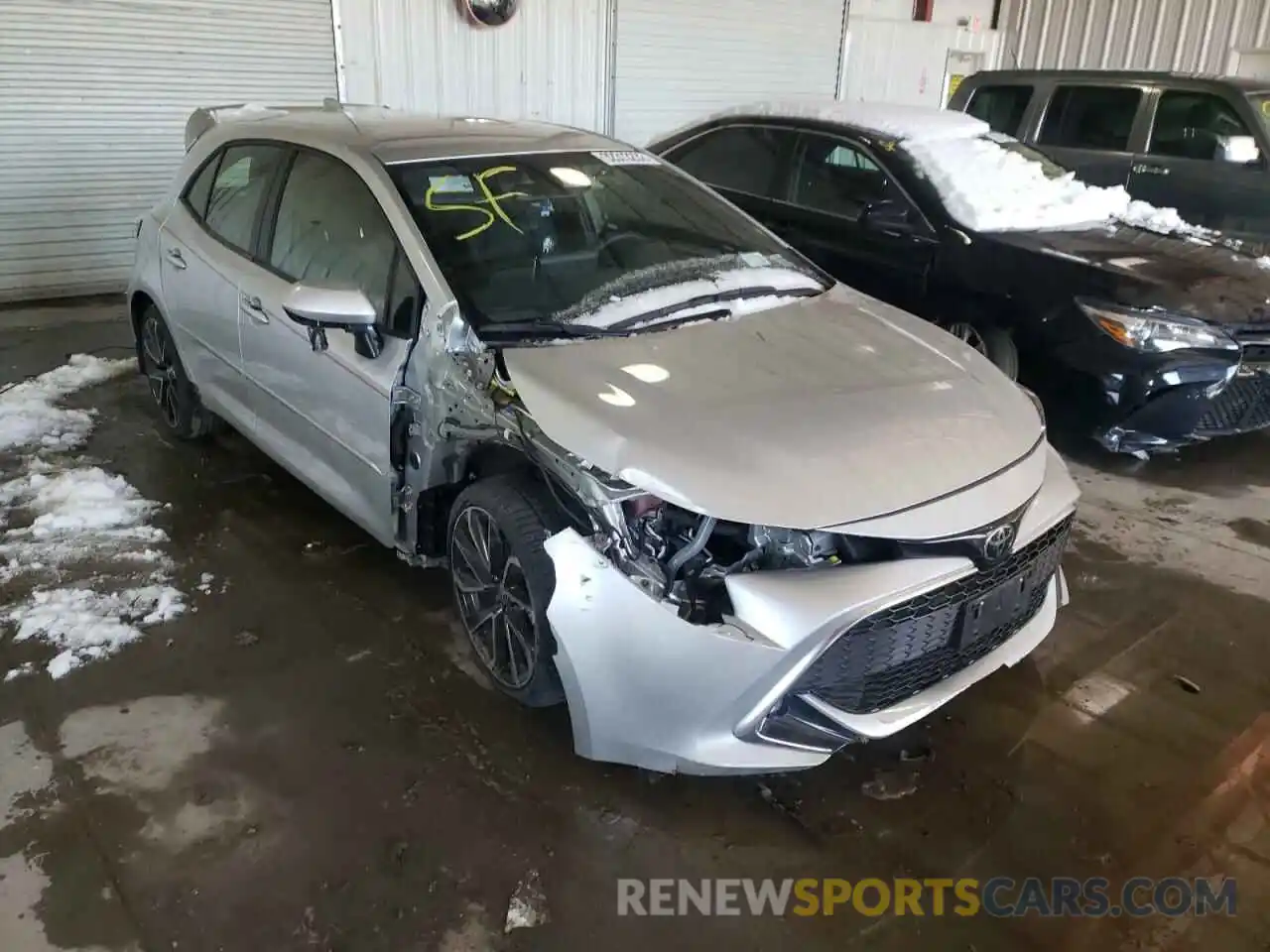 9 Photograph of a damaged car JTNK4RBE6K3001645 TOYOTA COROLLA 2019