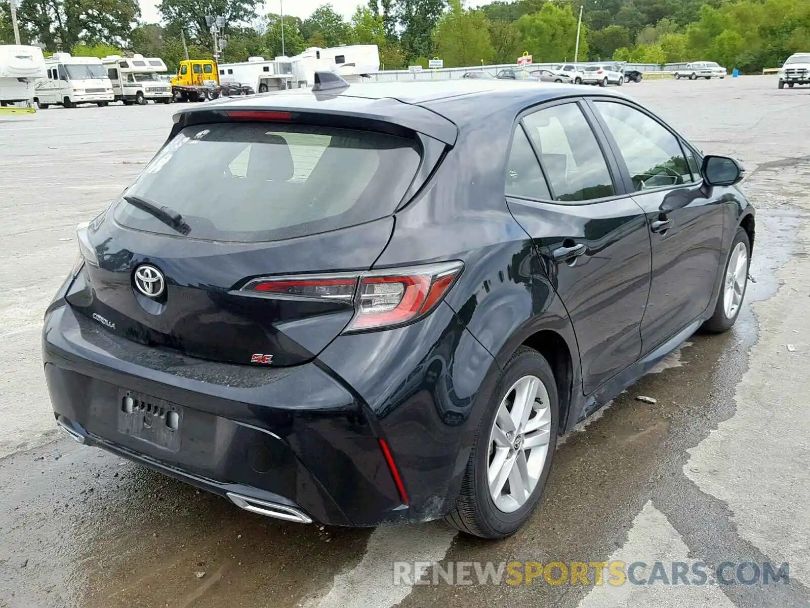 4 Photograph of a damaged car JTNK4RBE6K3007719 TOYOTA COROLLA 2019