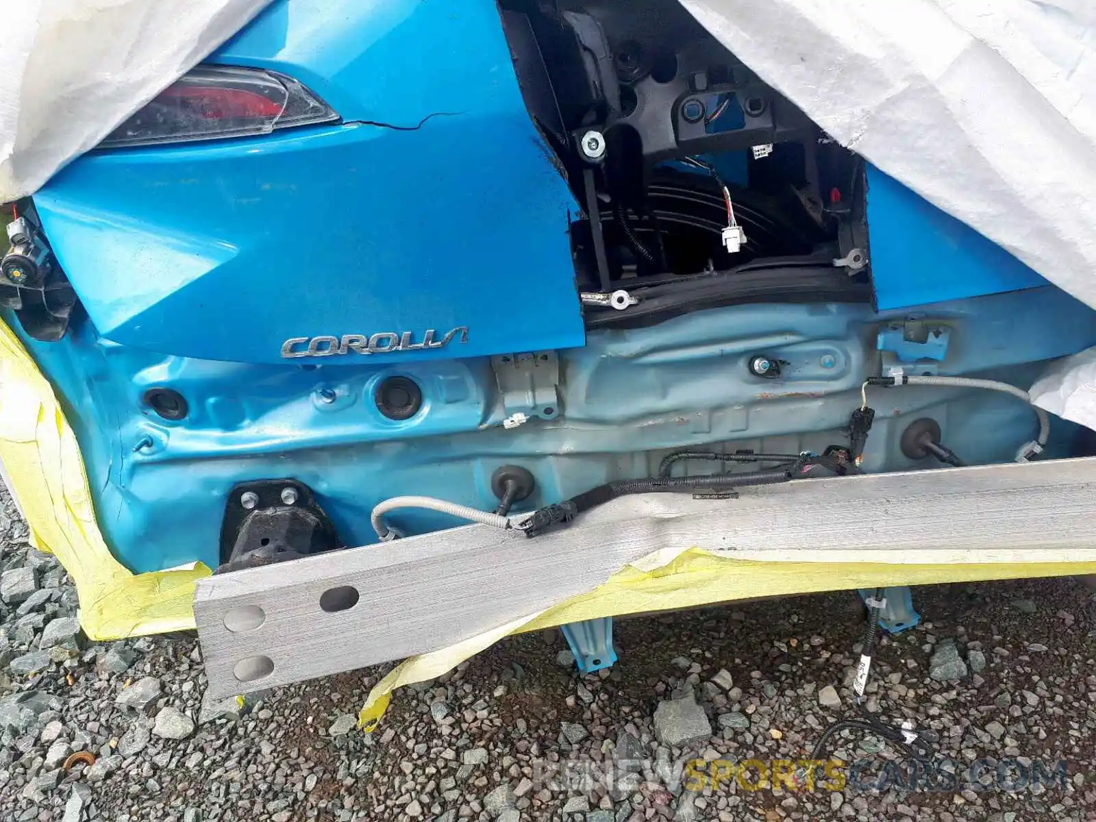 9 Photograph of a damaged car JTNK4RBE6K3009762 TOYOTA COROLLA 2019