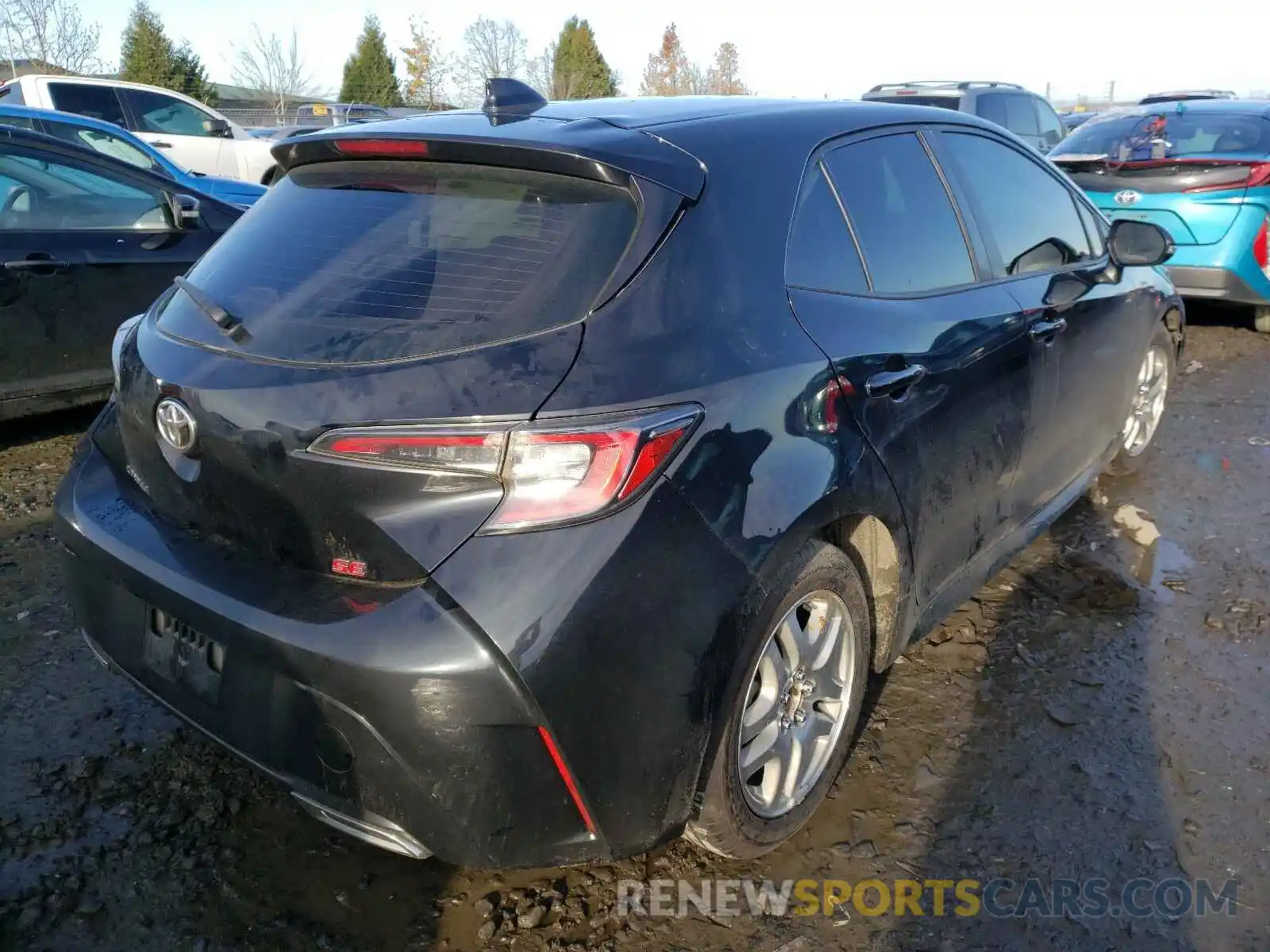 4 Photograph of a damaged car JTNK4RBE6K3011432 TOYOTA COROLLA 2019