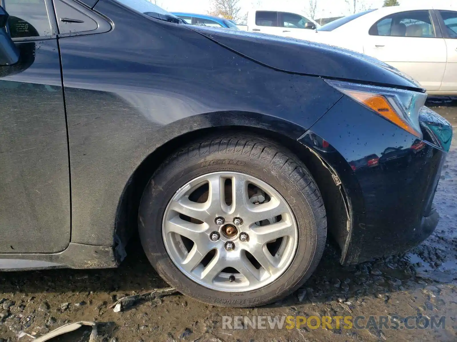 9 Photograph of a damaged car JTNK4RBE6K3011432 TOYOTA COROLLA 2019