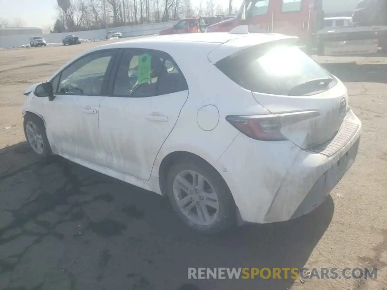 3 Photograph of a damaged car JTNK4RBE6K3018168 TOYOTA COROLLA 2019