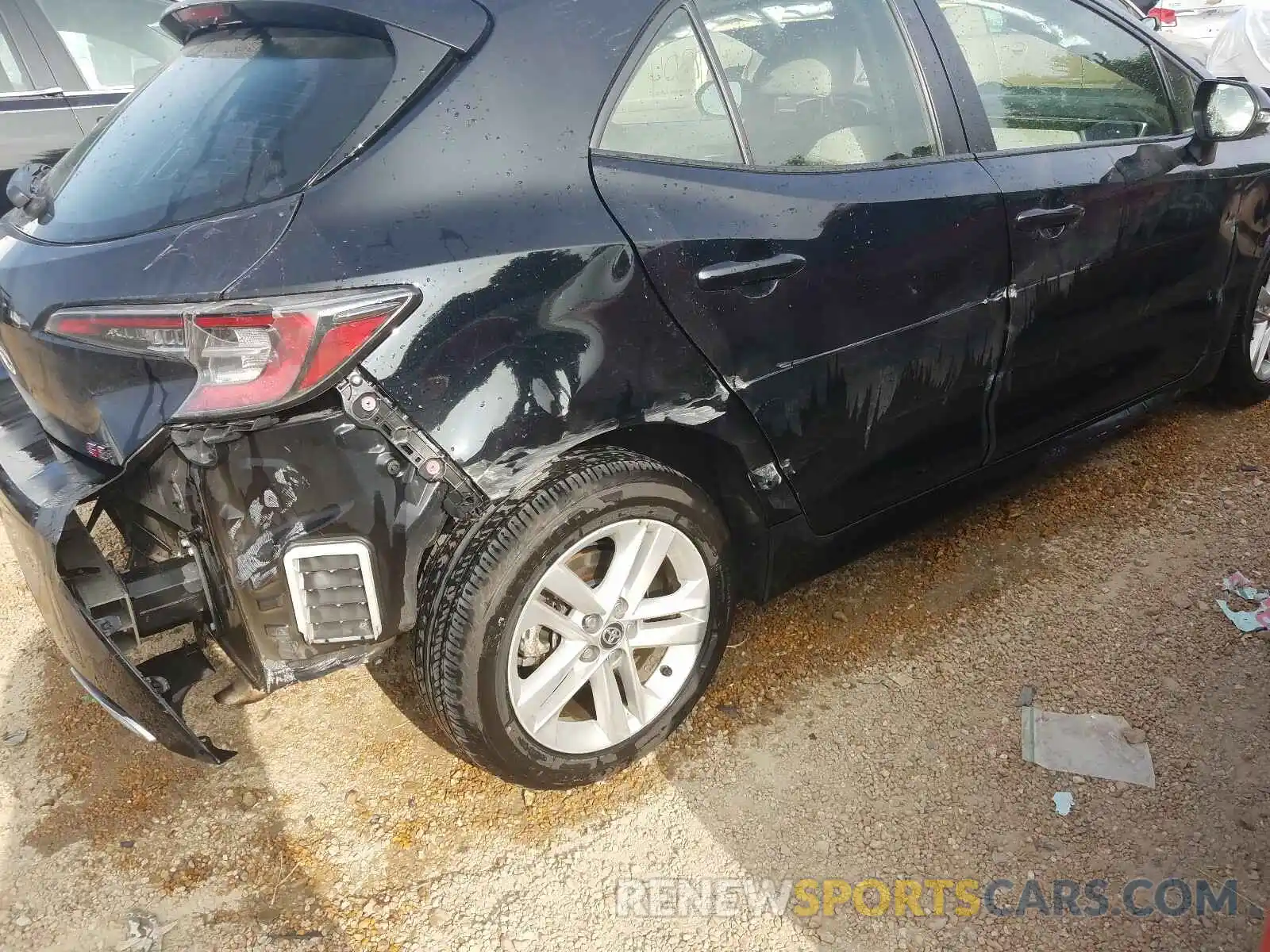 9 Photograph of a damaged car JTNK4RBE6K3028246 TOYOTA COROLLA 2019