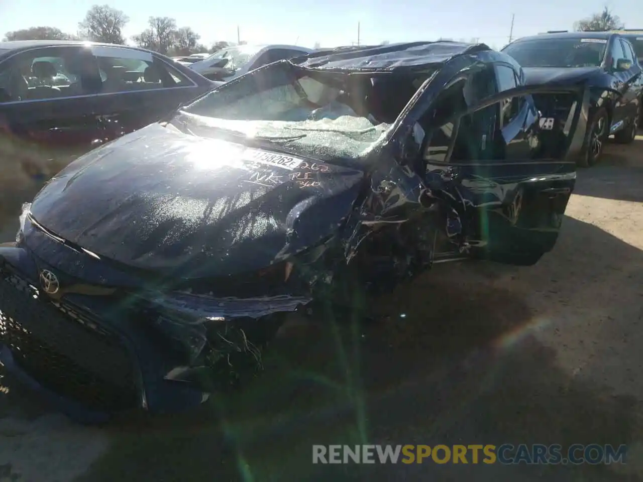 9 Photograph of a damaged car JTNK4RBE6K3028943 TOYOTA COROLLA 2019