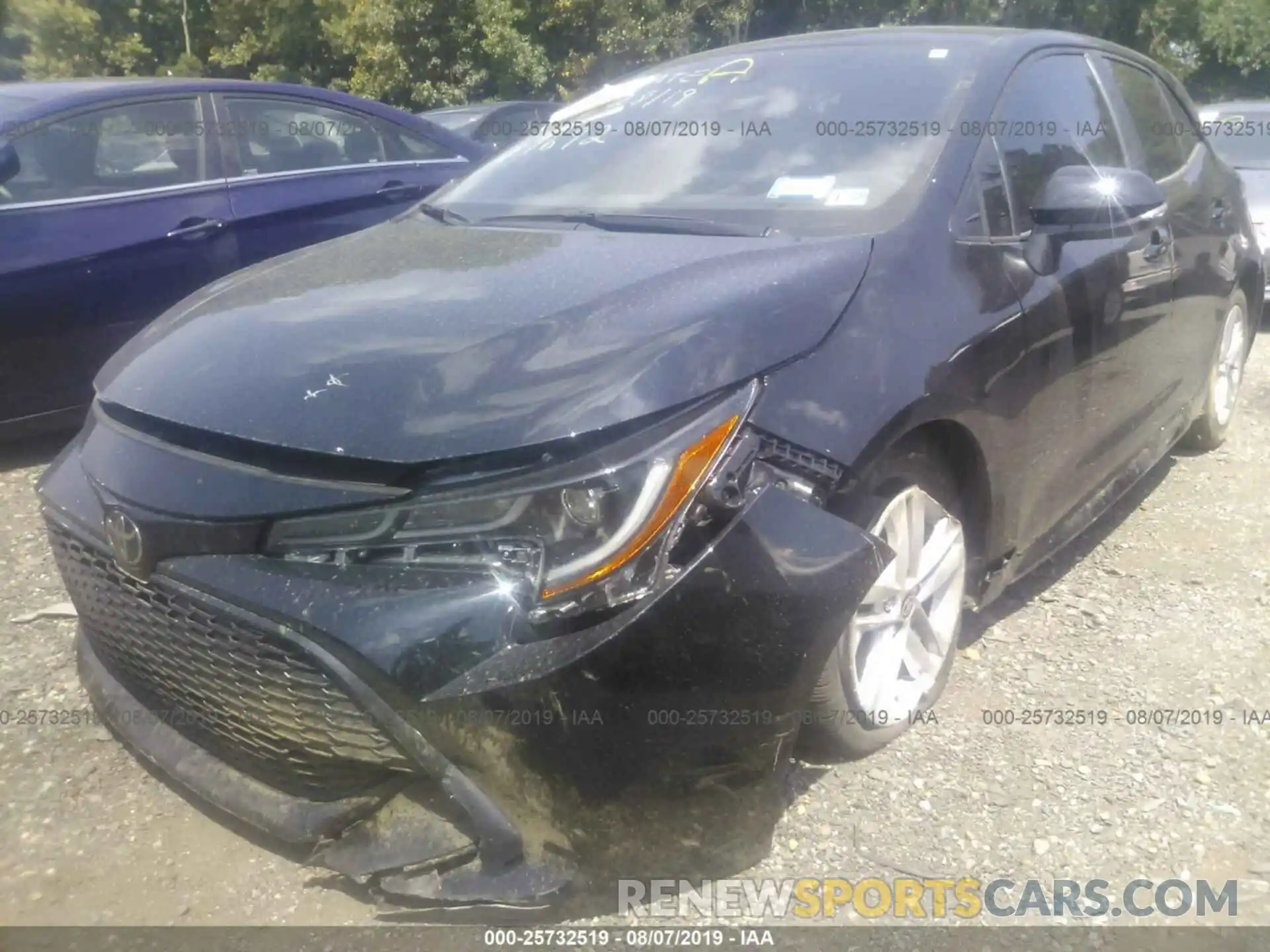 6 Photograph of a damaged car JTNK4RBE6K3029672 TOYOTA COROLLA 2019