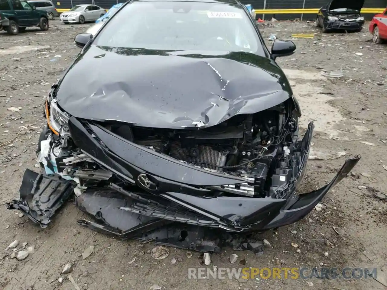 9 Photograph of a damaged car JTNK4RBE6K3032345 TOYOTA COROLLA 2019