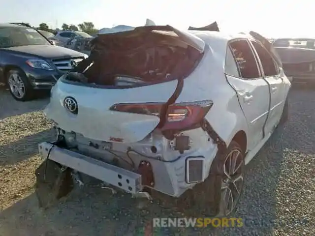 4 Photograph of a damaged car JTNK4RBE6K3034824 TOYOTA COROLLA 2019