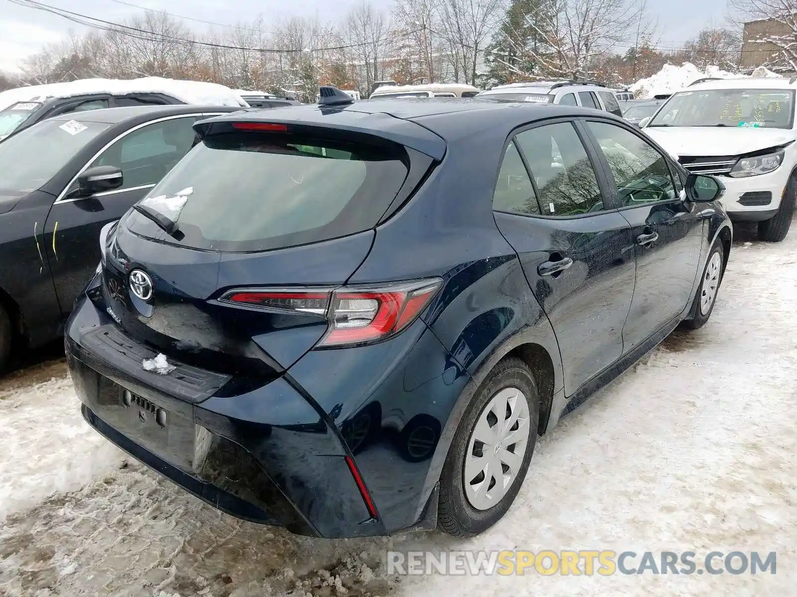 4 Photograph of a damaged car JTNK4RBE6K3038016 TOYOTA COROLLA 2019