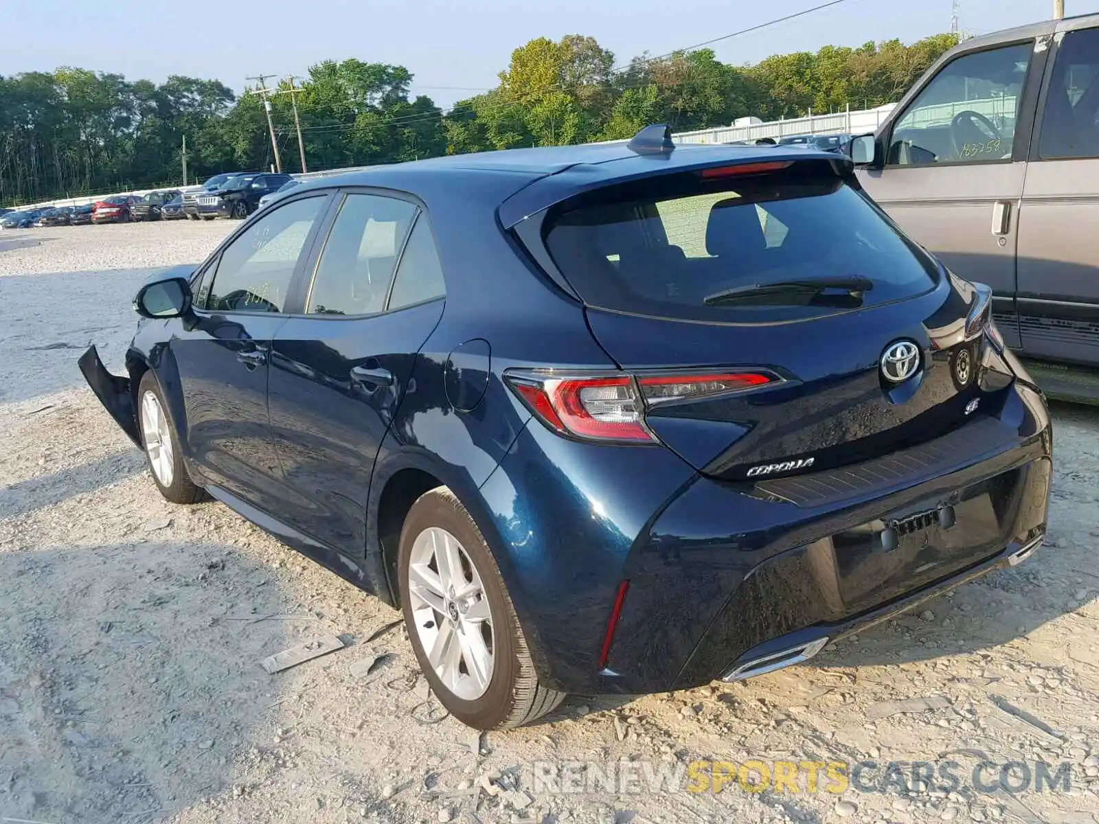 3 Photograph of a damaged car JTNK4RBE6K3038677 TOYOTA COROLLA 2019