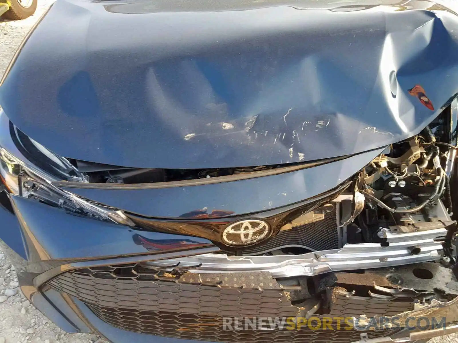 7 Photograph of a damaged car JTNK4RBE6K3038677 TOYOTA COROLLA 2019