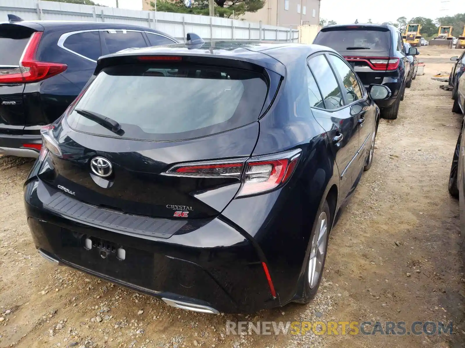 4 Photograph of a damaged car JTNK4RBE6K3040557 TOYOTA COROLLA 2019