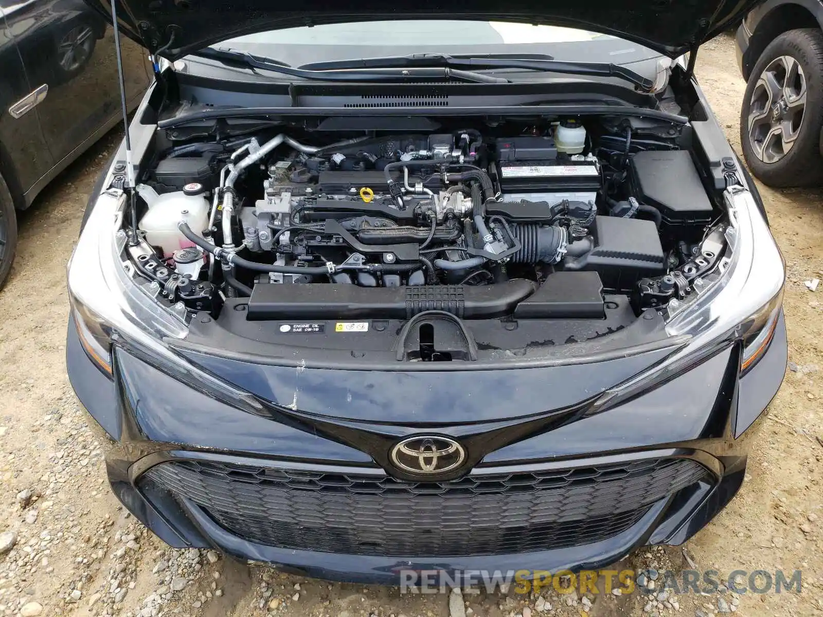 7 Photograph of a damaged car JTNK4RBE6K3040557 TOYOTA COROLLA 2019