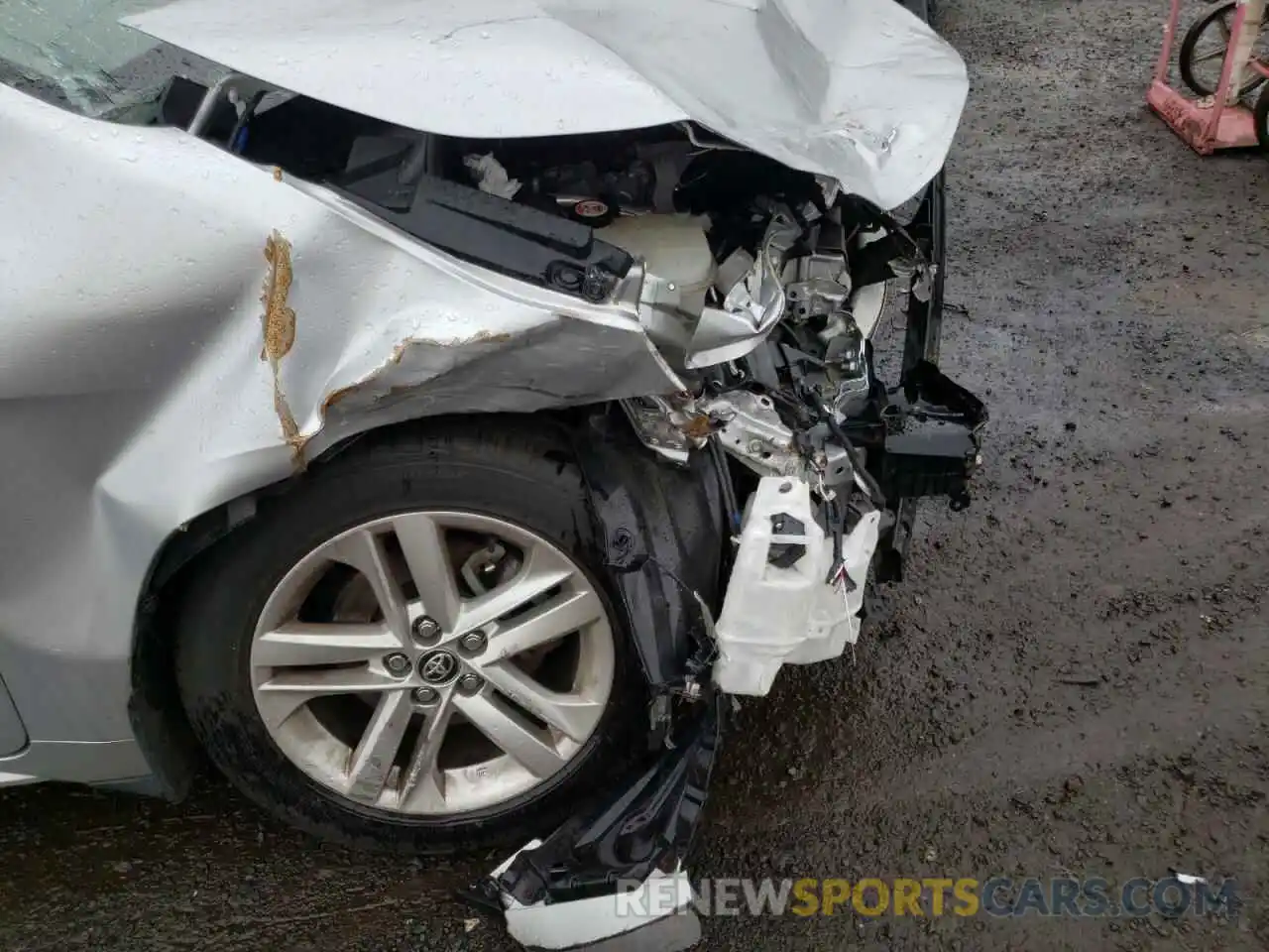 9 Photograph of a damaged car JTNK4RBE6K3040882 TOYOTA COROLLA 2019