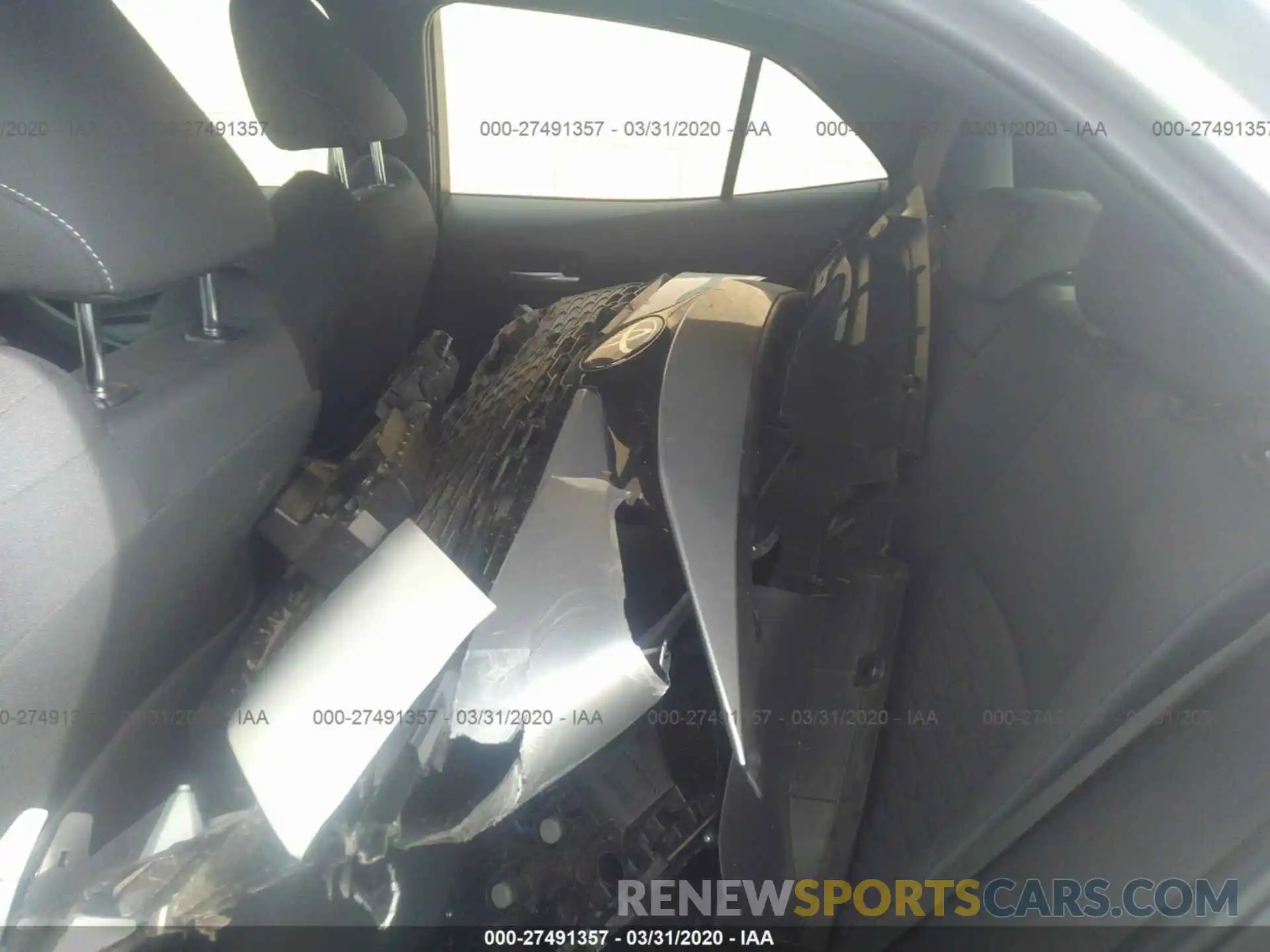 8 Photograph of a damaged car JTNK4RBE6K3042485 TOYOTA COROLLA 2019