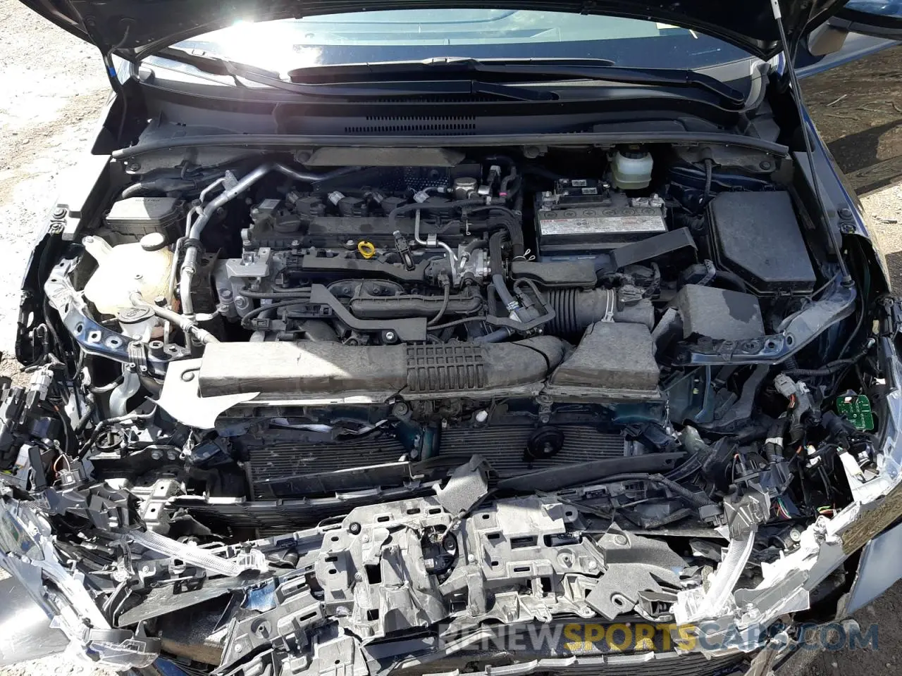 7 Photograph of a damaged car JTNK4RBE6K3044107 TOYOTA COROLLA 2019