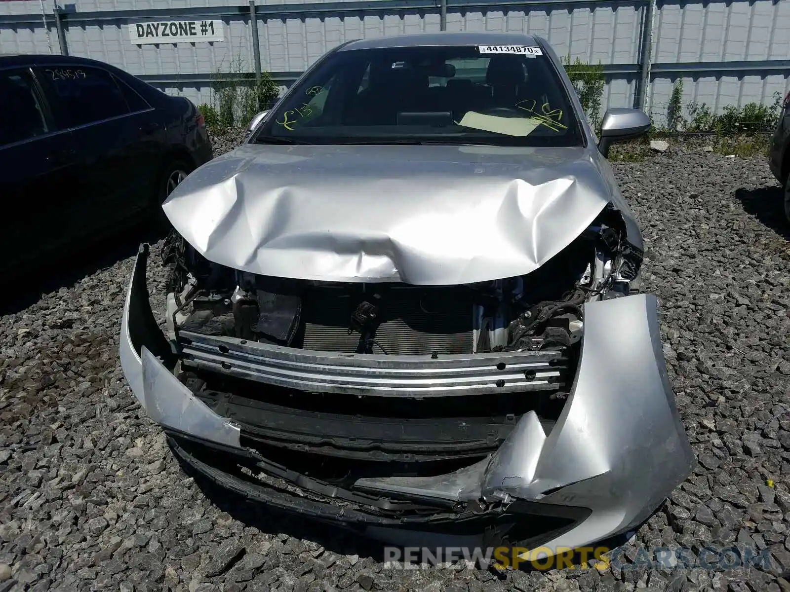 9 Photograph of a damaged car JTNK4RBE6K3044964 TOYOTA COROLLA 2019